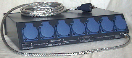 Tripple AC Inline filter 16A Rear view