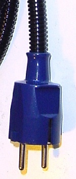 Plug Powercable close up
