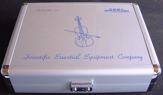 Carying case top view