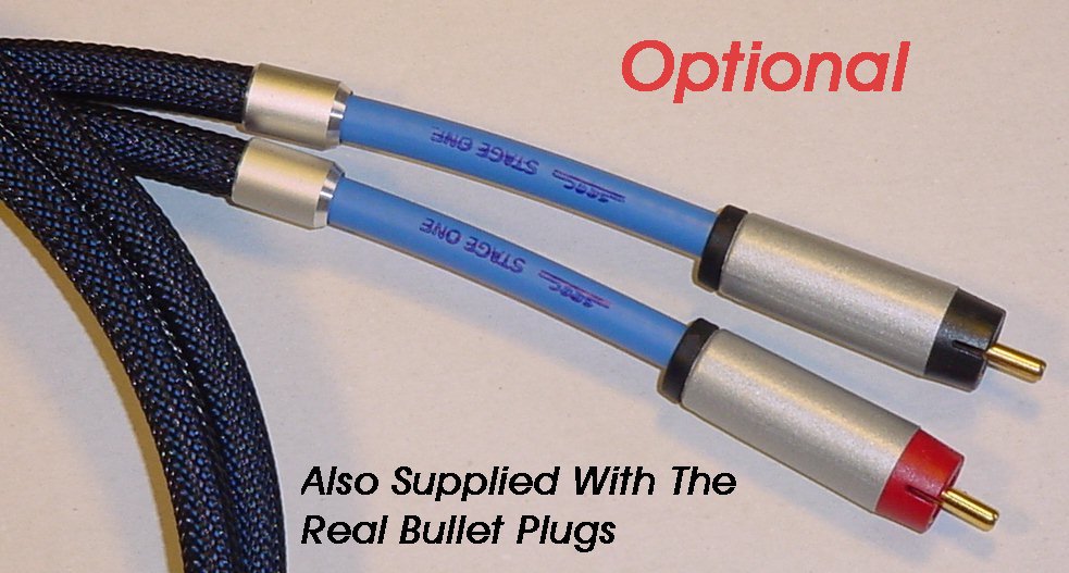 BULLET plugs also available